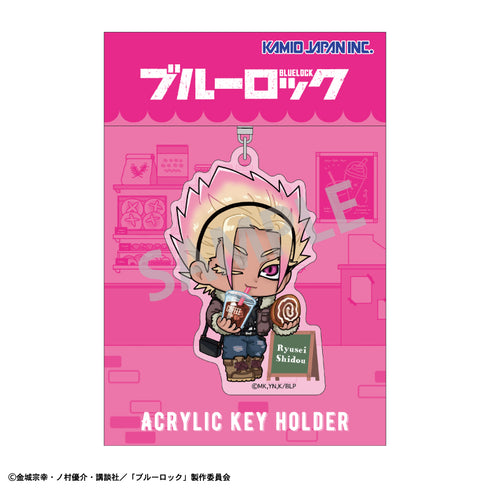 『ブルーロック』アクリルキーホルダー 士道 龍聖/焼きたてパンとテイクアウトドリンク 描き起こし