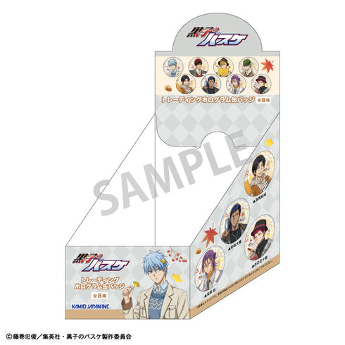 『黒子のバスケ』トレーディングホログラムカンバッジ/秋の読書【BOX】