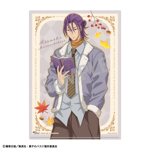 『黒子のバスケ』A4シングルクリアファイル 赤司征十郎&紫原敦/秋の読書