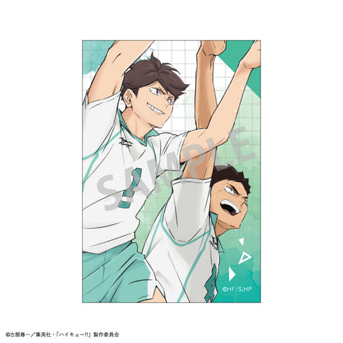 『ハイキュー!!』スクエア缶バッジ/及川 徹_岩泉 一
