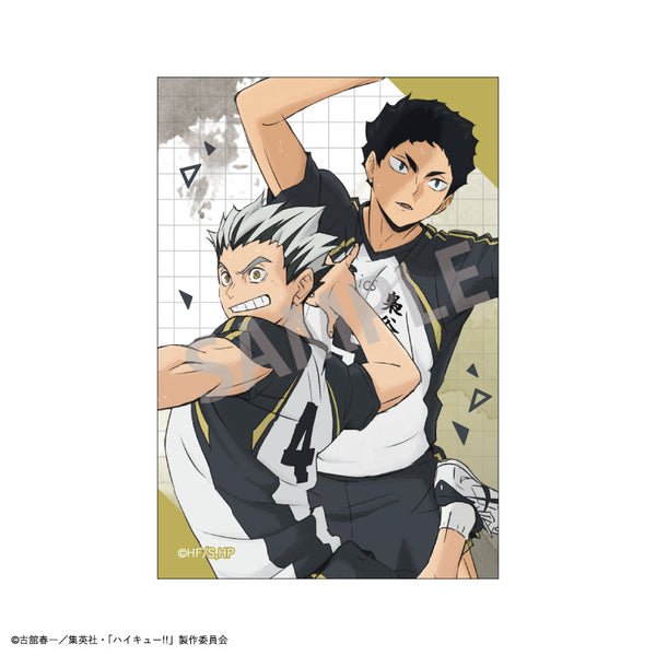 『ハイキュー!!』スクエア缶バッジ/木兎 光太郎_赤葦 京治