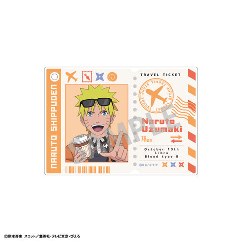 『NARUTO-ナルト- 疾風伝』【BOX】トレーディングアクリルプレート/ぶらっと旅の巻!