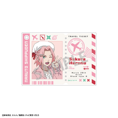 『NARUTO-ナルト- 疾風伝』【BOX】トレーディングアクリルプレート/ぶらっと旅の巻!