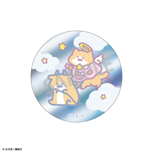 『お文具といっしょ』【BOX】トレーディングメタリック缶バッジ/てんしとあくま