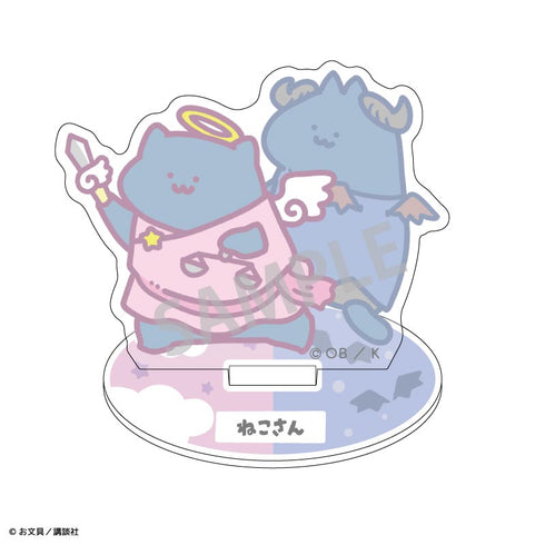 『お文具といっしょ』【BOX】トレーディングアクリルスタンド/てんしとあくま