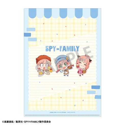 『SPY×FAMILY』A4シングルクリアファイル A/食べ物 描き起こし