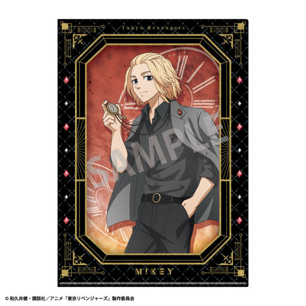 『東京リベンジャーズ』A4シングルクリアファイル_佐野 万次郎/黒川 イザナ/モノトーンコーデ×時計