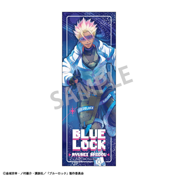 『ブルーロック』ロングスクエア缶バッジ 士道 龍聖/サイバーパンクリバイバル カミアニTOUCH
