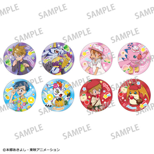 『デジモンアドベンチャー』【BOX】トレーディングメタリック缶バッジvol.2/フルーツパーティー