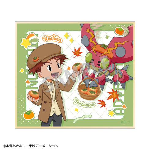 『デジモンアドベンチャー』トレーディングミニ色紙 フルーツパーティー【BOX】