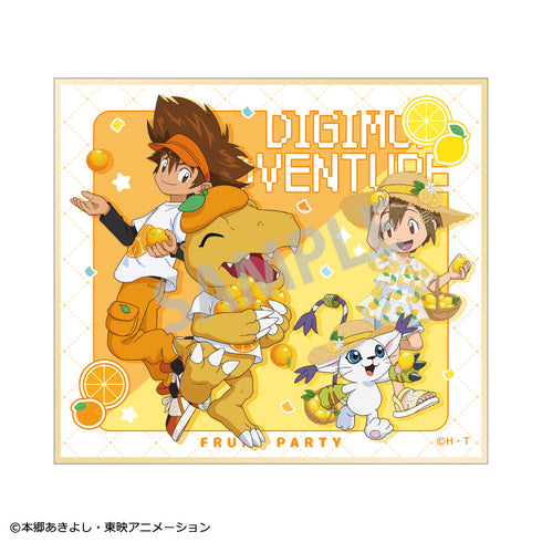 『デジモンアドベンチャー』トレーディングミニ色紙 フルーツパーティー【BOX】
