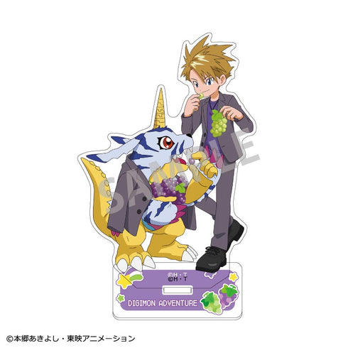 『デジモンアドベンチャー』アクリルスタンド(ペア) 石田ヤマト&ガブモン/フルーツパーティー