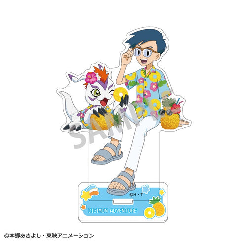 『デジモンアドベンチャー』アクリルスタンド(ペア) 城戸丈&ゴマモン/フルーツパーティー
