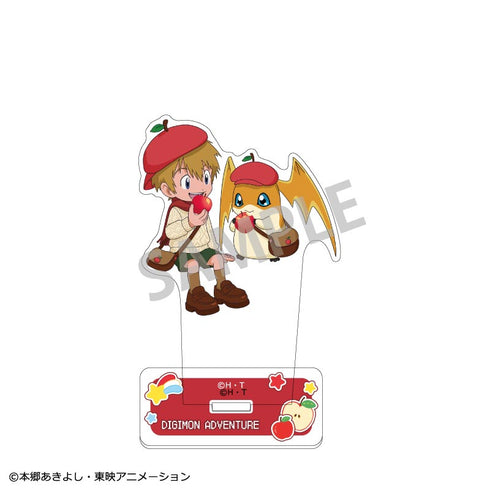 『デジモンアドベンチャー』アクリルスタンド(ペア) 高石タケル&パタモン/ フルーツパーティー