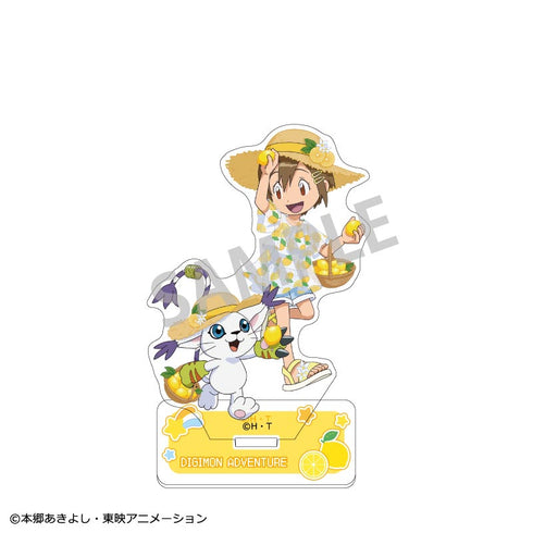 『デジモンアドベンチャー』アクリルスタンド(ペア) 八神ヒカリ&テイルモン/フルーツパーティー
