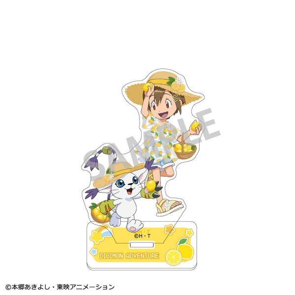 『デジモンアドベンチャー』アクリルスタンド(ペア) 八神ヒカリ&テイルモン/フルーツパーティー
