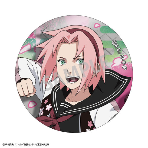『NARUTO-ナルト- 疾風伝』【BOX】トレーディングメタル缶バッジ/学園