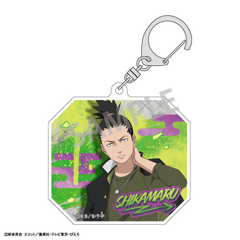 『NARUTO-ナルト- 疾風伝』【BOX】トレーディングアクリルキーホルダー/学園