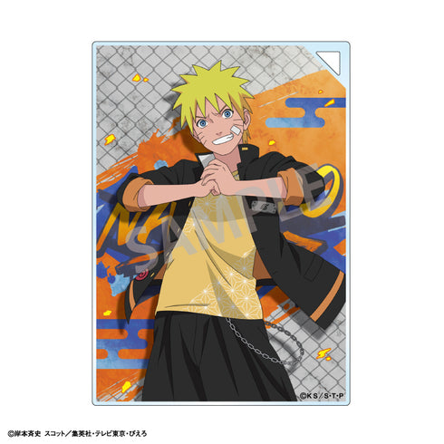 『NARUTO-ナルト- 疾風伝』【BOX】トレーディングアクリルプレート/学園