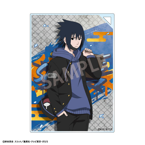『NARUTO-ナルト- 疾風伝』【BOX】トレーディングアクリルプレート/学園