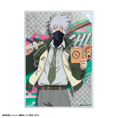『NARUTO-ナルト- 疾風伝』【BOX】トレーディングアクリルプレート/学園