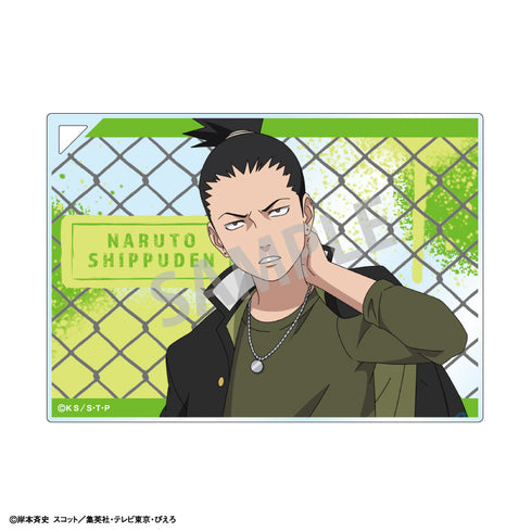 『NARUTO-ナルト- 疾風伝』【BOX】トレーディングアクリルプレート/学園