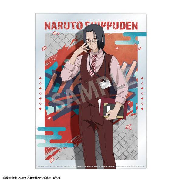 『NARUTO-ナルト- 疾風伝』A4シングルクリアファイル うちはイタチ/学園