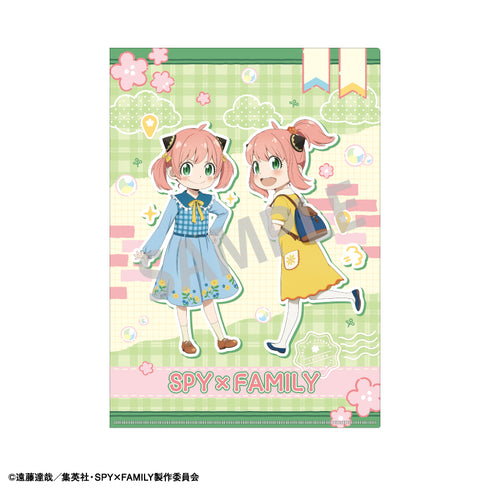 『SPY×FAMILY』A4シングルクリアファイル グリーン/春のおでけけ