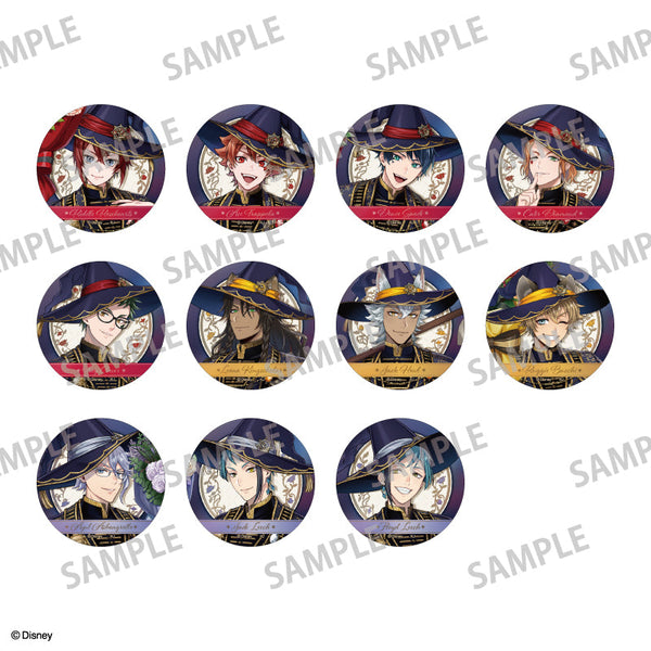 『ディズニー ツイステッドワンダーランド』【BOX】トレーディングオーロラメタル缶バッジ vol.1/ブルームバースデーver.