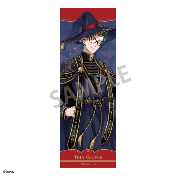 『ディズニー ツイステッドワンダーランド』ロングスクエア缶バッジ トレイ・クローバー/ブルームバースデーver.