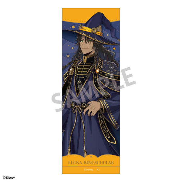 『ディズニー ツイステッドワンダーランド』ロングスクエア缶バッジ レオナ・キングスカラー/ブルームバースデーver.