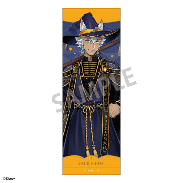 『ディズニー ツイステッドワンダーランド』ロングスクエア缶バッジ ジャック・ハウル/ブルームバースデーver.