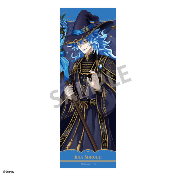 『ディズニー ツイステッドワンダーランド』ロングスクエア缶バッジ イデア・シュラウド/ブルームバースデーver.