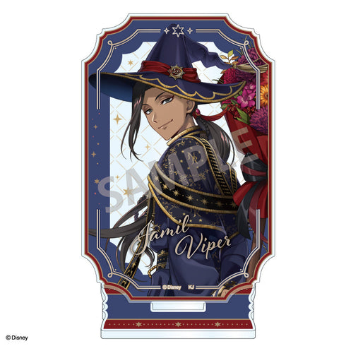 『ディズニー ツイステッドワンダーランド』レイヤードアクリルスタンド ジャミル・バイパー/ブルームバースデーver.