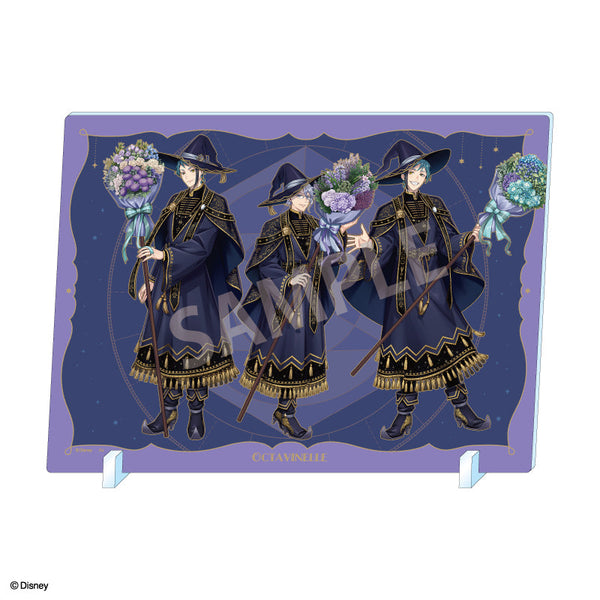 『ディズニー ツイステッドワンダーランド』集合アクリルパネル オクタヴィネル/ブルームバースデーver.