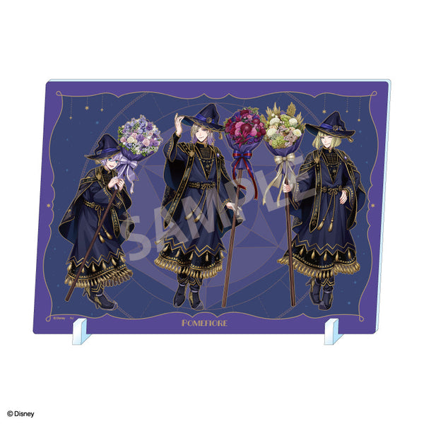 『ディズニー ツイステッドワンダーランド』集合アクリルパネル ポムフィオーレ/ブルームバースデーver.