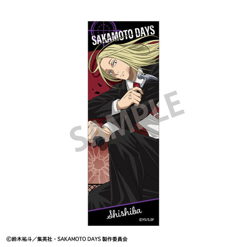 『SAKAMOTO DAYS』ロングスクエア缶バッジ 神々廻/正装バトルアクション