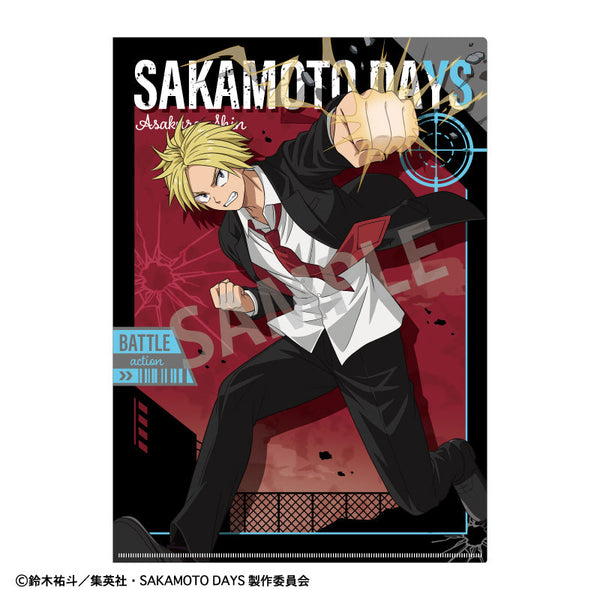 『SAKAMOTO DAYS』A4シングルクリアファイル 朝倉 シン/正装バトルアクション