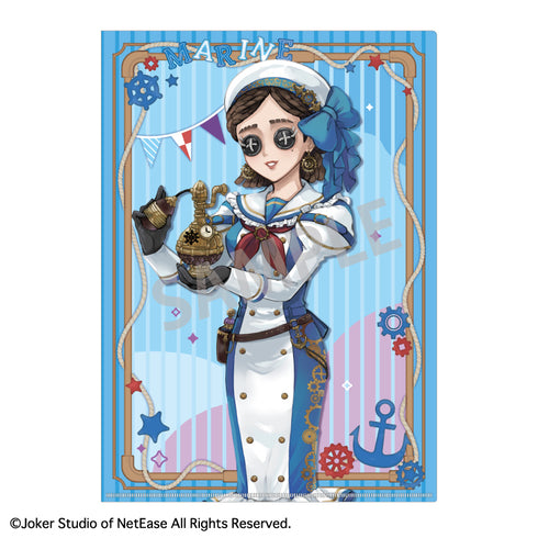 《第五人格》A4单层透明文件夹 调香师/海洋风×蒸汽朋克