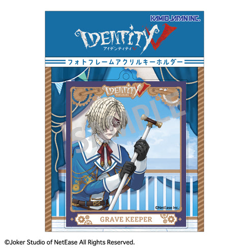"Identity V" Photo Frame Acrylic Keychain: Grave Keeper / Marine Look × Steampunk