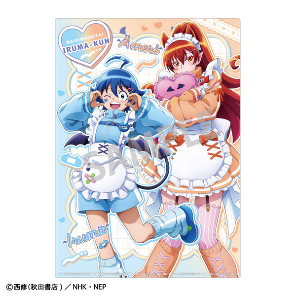 『魔入りました!入間くん』A4シングルクリアファイル 鈴木入間&アザゼル・アメリ/ジャージメイド