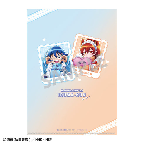 『魔入りました!入間くん』A4シングルクリアファイル 鈴木入間&アザゼル・アメリ/ジャージメイド