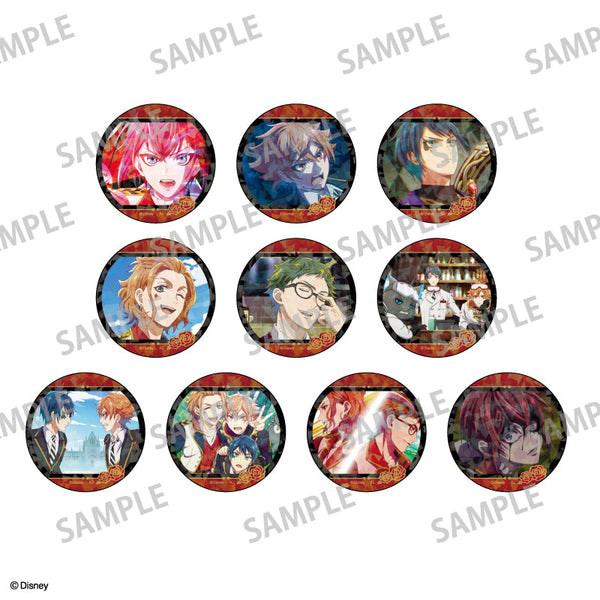 『ディズニー ツイステッドワンダーランド ザ ーション』トレーディングホログラム缶バッジ 場面写【BOX】