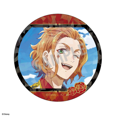 『ディズニー ツイステッドワンダーランド ザ ーション』トレーディングホログラム缶バッジ 場面写【BOX】