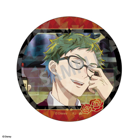 『ディズニー ツイステッドワンダーランド ザ ーション』トレーディングホログラム缶バッジ 場面写【BOX】