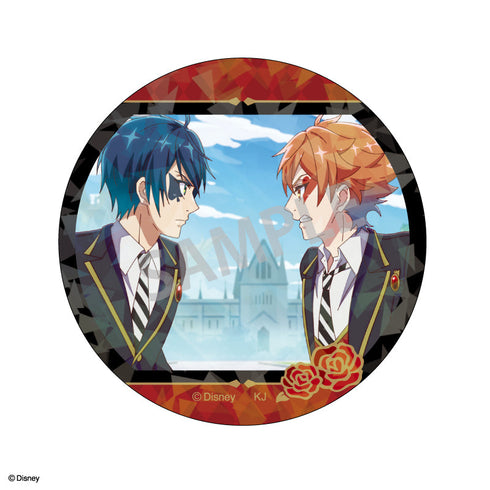 『ディズニー ツイステッドワンダーランド ザ ーション』トレーディングホログラム缶バッジ 場面写【BOX】