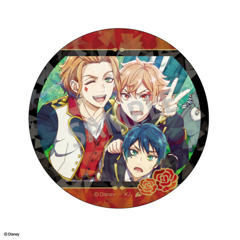 『ディズニー ツイステッドワンダーランド ザ ーション』トレーディングホログラム缶バッジ 場面写【BOX】