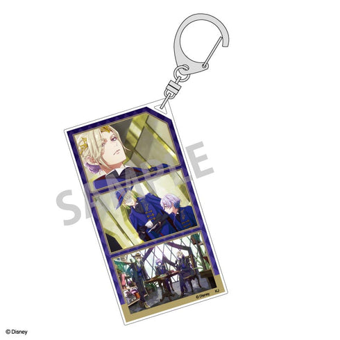 『ディズニー ツイステッドワンダーランド ザ ーション』トレーディングスリムキーホルダー 場面写【BOX】
