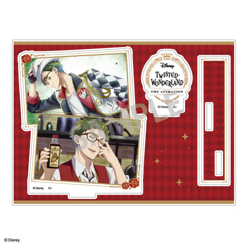 『ディズニー ツイステッドワンダーランド ザ ーション』名場面アクリルスタンド トレイ・クローバー