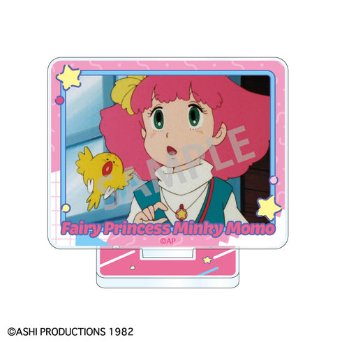 『魔法の天使クリィミーマミ×魔法のプリンセスミンキーモモ』【BOX】トレーディングミニアクリルスタンド/レトロテイスト